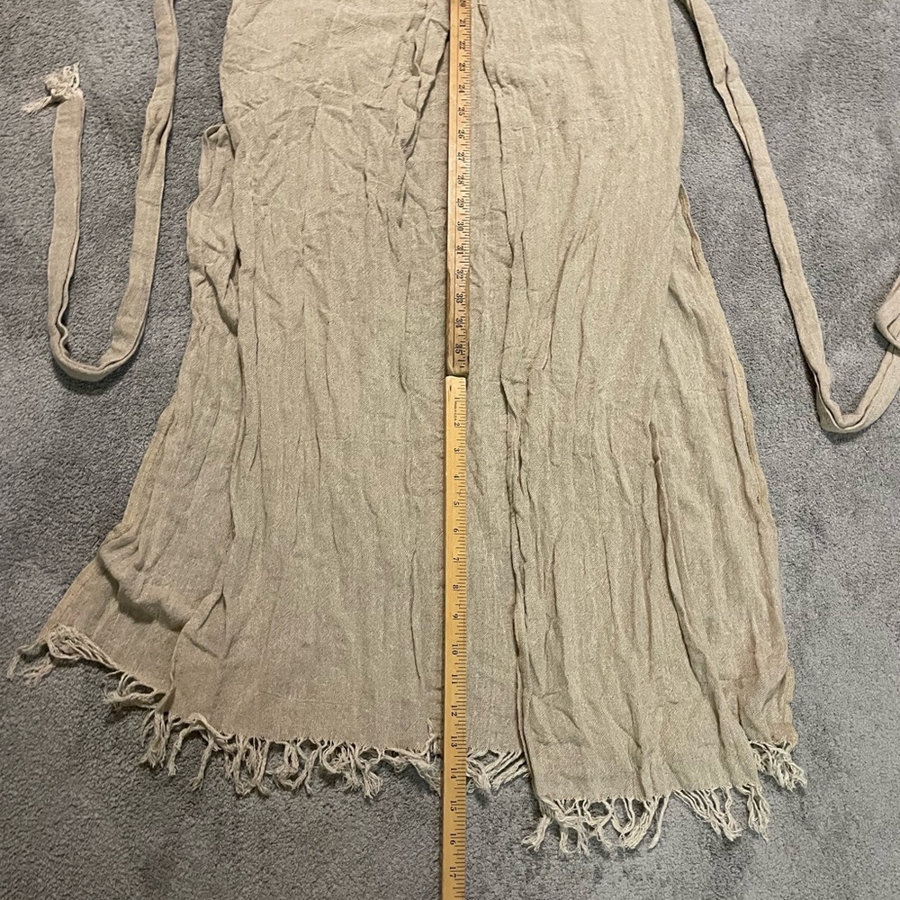 Chinta Mani Alchemi Tunic Womens Small 100% Cotton Beige Bohemian - Picture 15 of 15